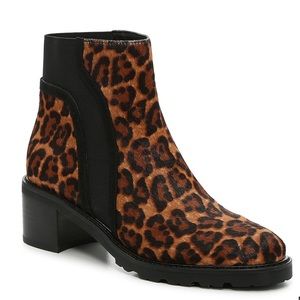 Crown Vintage Maiyi Leopard Print Chelsea Boot